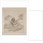 Lohan riding what is possibly a sea-horse by Anonymous