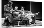 Ian McKellen, Dominic Richards and Paul Rhys, in Martin Sherman's Bent, at the National Theatre by Douglas H. Jeffery