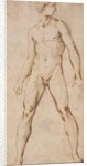 Study of the nude figure of a man by Raphael