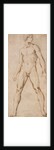 Study of the nude figure of a man by Raphael