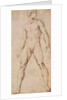 Study of the nude figure of a man by Raphael