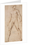 Study of the nude figure of a man by Raphael