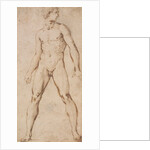 Study of the nude figure of a man by Raphael