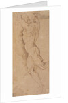 Nude figure of a man holding by Jacopo Palma