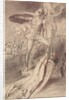 Achilles dragging the body of Hector round the walls of Troy by Isaac Tylor