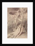 Achilles dragging the body of Hector round the walls of Troy by Isaac Tylor