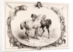 Chevaux au Pâturage by Unknown