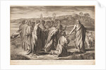 Christ's Charge to Peter by Sir Nicholas Dorigny, after a cartoon by Raphael by Raphael