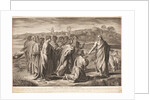 Christ's Charge to Peter by Sir Nicholas Dorigny, after a cartoon by Raphael by Raphael