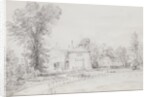 Drawing depicting a cottage by John Constable