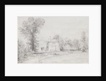 Drawing depicting a cottage by John Constable