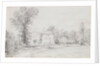 Drawing depicting a cottage by John Constable