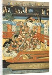 A Play at the Dotombori Theatre by Shigehara Gokuryutei
