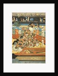 A Play at the Dotombori Theatre by Shigehara Gokuryutei