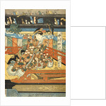 A Play at the Dotombori Theatre by Shigehara Gokuryutei