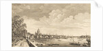 A view from Somerset Gardens to London Bridge by Edward Rooker