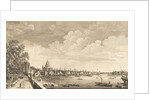 A view from Somerset Gardens to London Bridge by Edward Rooker