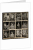 Contact print showing Princess Elizabeth by Cecil Beaton