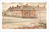 The Almshouses, Newcastle-under-Lyme by Rothenstein