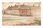 The Almshouses, Newcastle-under-Lyme by Rothenstein