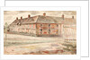The Almshouses, Newcastle-under-Lyme by Rothenstein