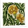 Carnation flowers tile by William De Morgan