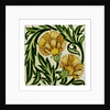 Carnation flowers tile by William De Morgan