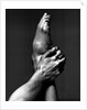 London Contemporary Dance School student's hand holding a foot by Anthony Crickmay