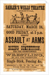 Grand Assault at Arms and Boxing Competition, at the Sadler's Wells by W. Hodges