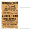 Grand Assault at Arms and Boxing Competition, at the Sadler's Wells by W. Hodges