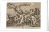 Jupiter nourished by the Corybantes by Guillaume Château; Nicolas Poussin