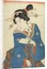 A girl standing by Utagawa Kunisada I
