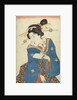A girl standing by Utagawa Kunisada I