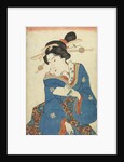 A girl standing by Utagawa Kunisada I