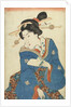 A girl standing by Utagawa Kunisada I