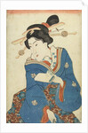 A girl standing by Utagawa Kunisada I