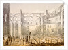 The Ruins of the Royal Italian Opera in Covent Garden by Unknown