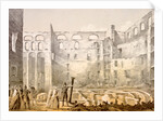 The Ruins of the Royal Italian Opera in Covent Garden by Unknown