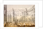 The Ruins of the Royal Italian Opera in Covent Garden by Unknown