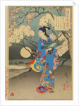 Moon on the Sumida River by Tsukioka Yoshitoshi