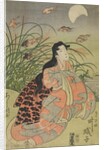 Kano Minshi I as Chigusahime in Koimomiji Ogura no Shikishi by Asayama Ashikuni