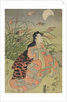 Kano Minshi I as Chigusahime in Koimomiji Ogura no Shikishi by Asayama Ashikuni