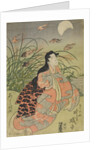 Kano Minshi I as Chigusahime in Koimomiji Ogura no Shikishi by Asayama Ashikuni
