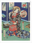 Seishi of the Kinpei Tea-house by Utagawa Fusatane