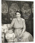 Princess Elizabeth and Prince Charles by Cecil Beaton