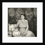 Princess Elizabeth and Prince Charles by Cecil Beaton