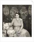 Princess Elizabeth and Prince Charles by Cecil Beaton