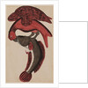 Eagle holding a fish by Unknown