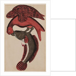 Eagle holding a fish by Unknown