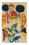 In the Bamboo grove even a Jackal is King by Unknown